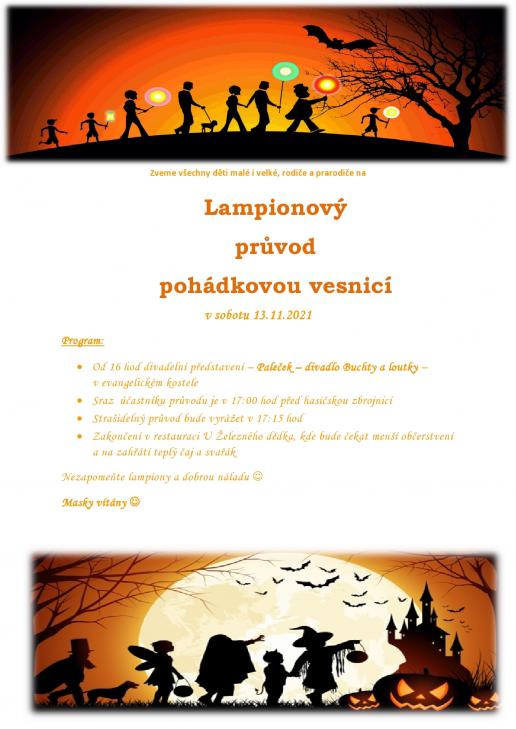  lampionový průvod 2021